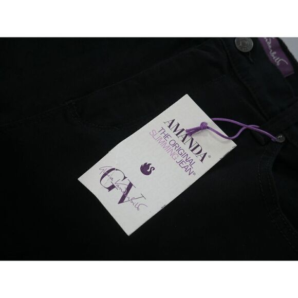 Gloria Vanderbilt Women's Petite Short Amanda High Rise Straight-Leg Jeans 10P - Picture 7 of 10